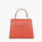 Rust mini top-handle bag