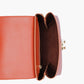 Rust mini top-handle bag