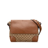 Gucci GG Canvas Leather Shoulder Bag