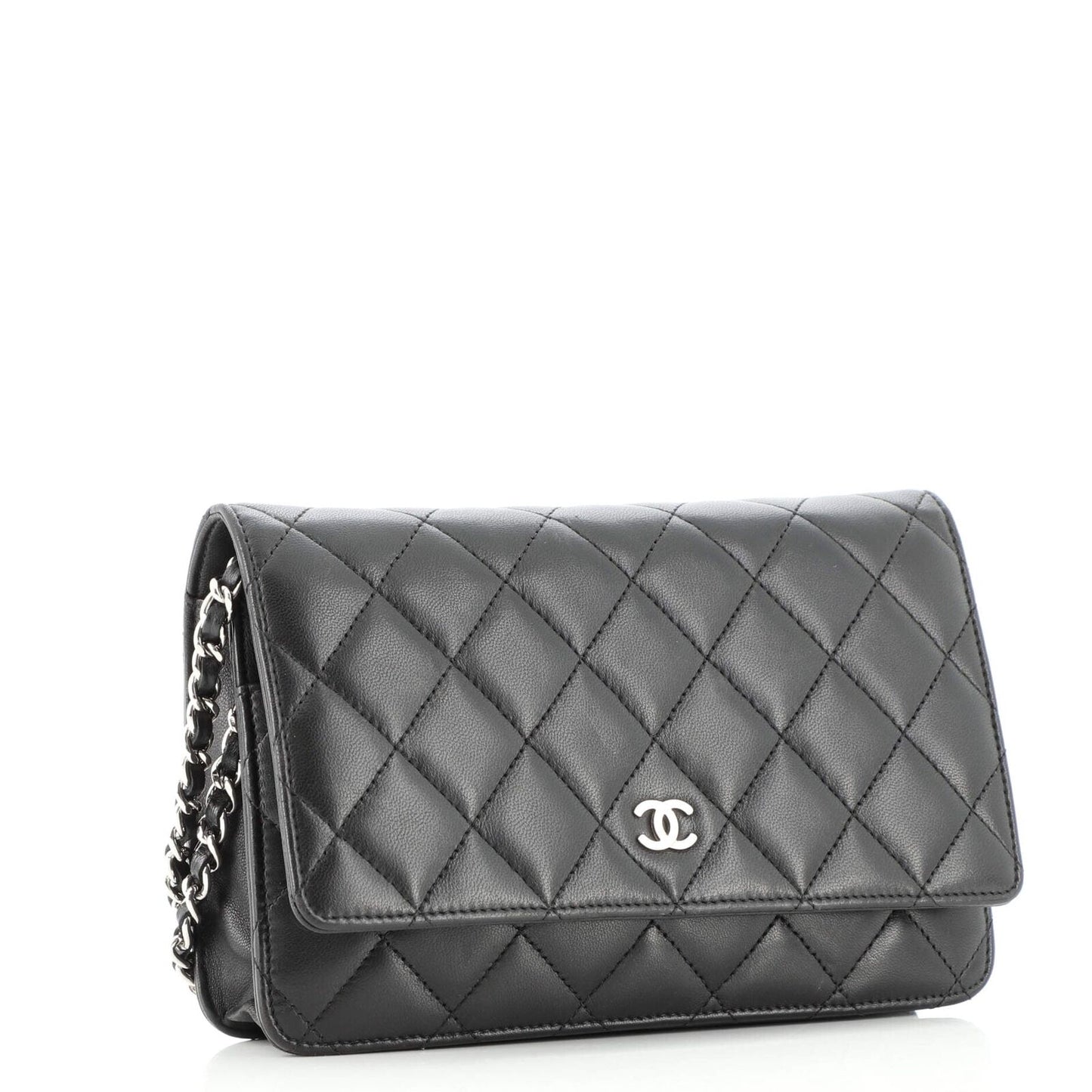 Chanel Wallet on Chain Quilted Lambskin Black
