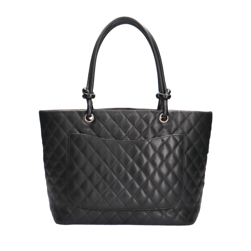 CHANEL Large tote Tote Bag A25167 Calfskin Cambon  d