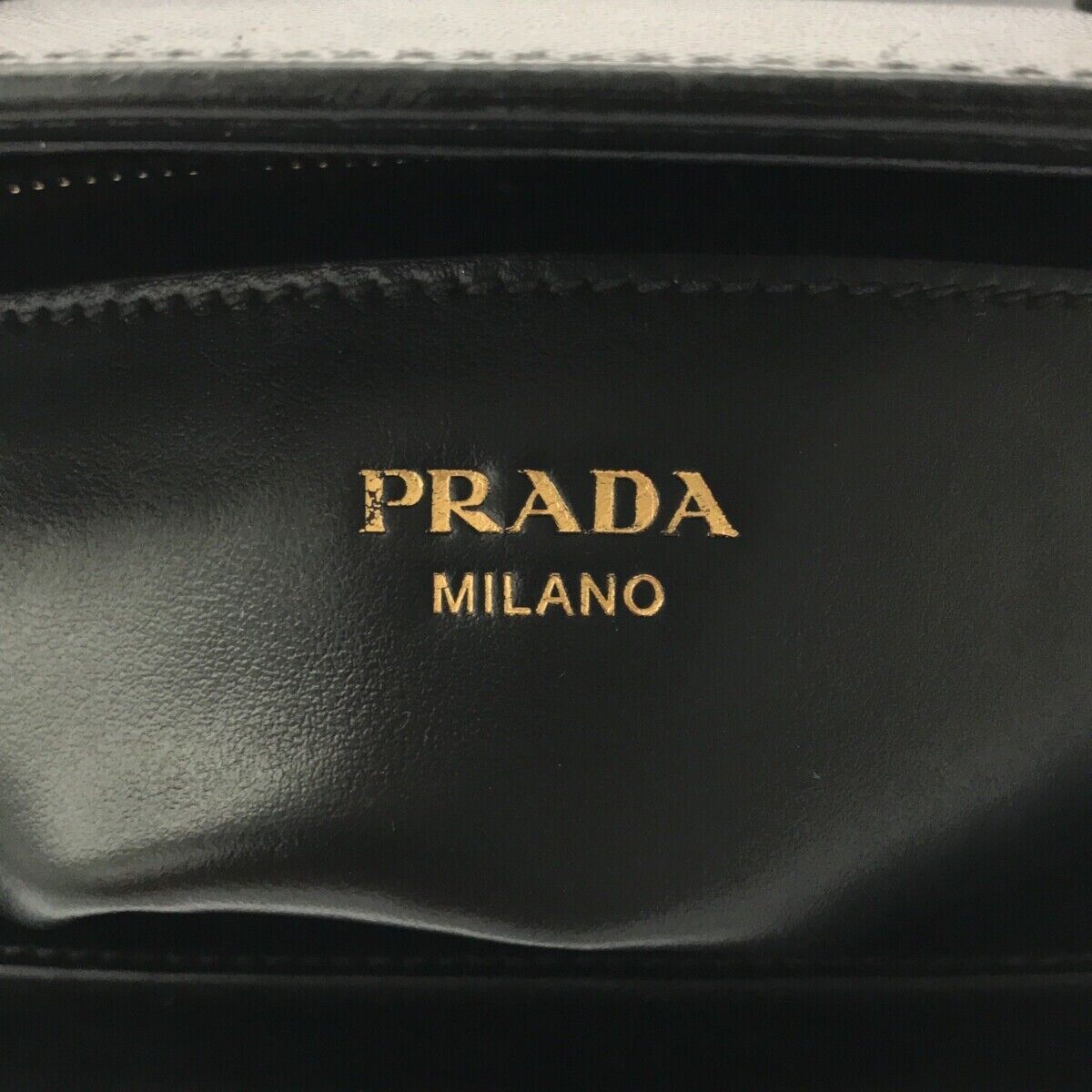 PRADA Black Saffiano Calf Handbag