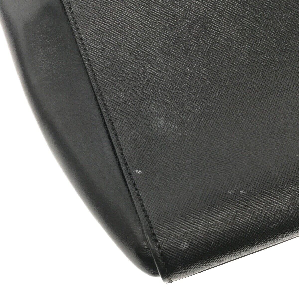 PRADA Black Saffiano Calf Handbag