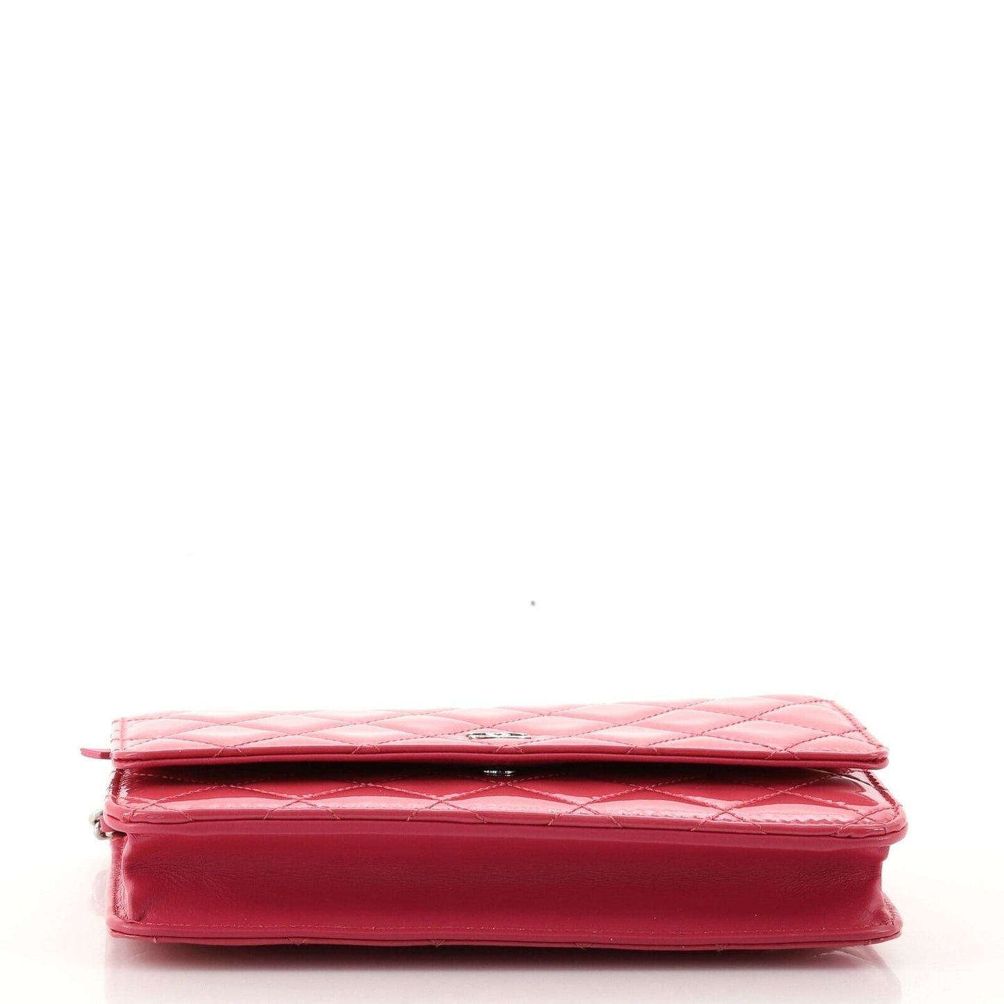 Chanel Wallet on Chain Quilted Patent Pink