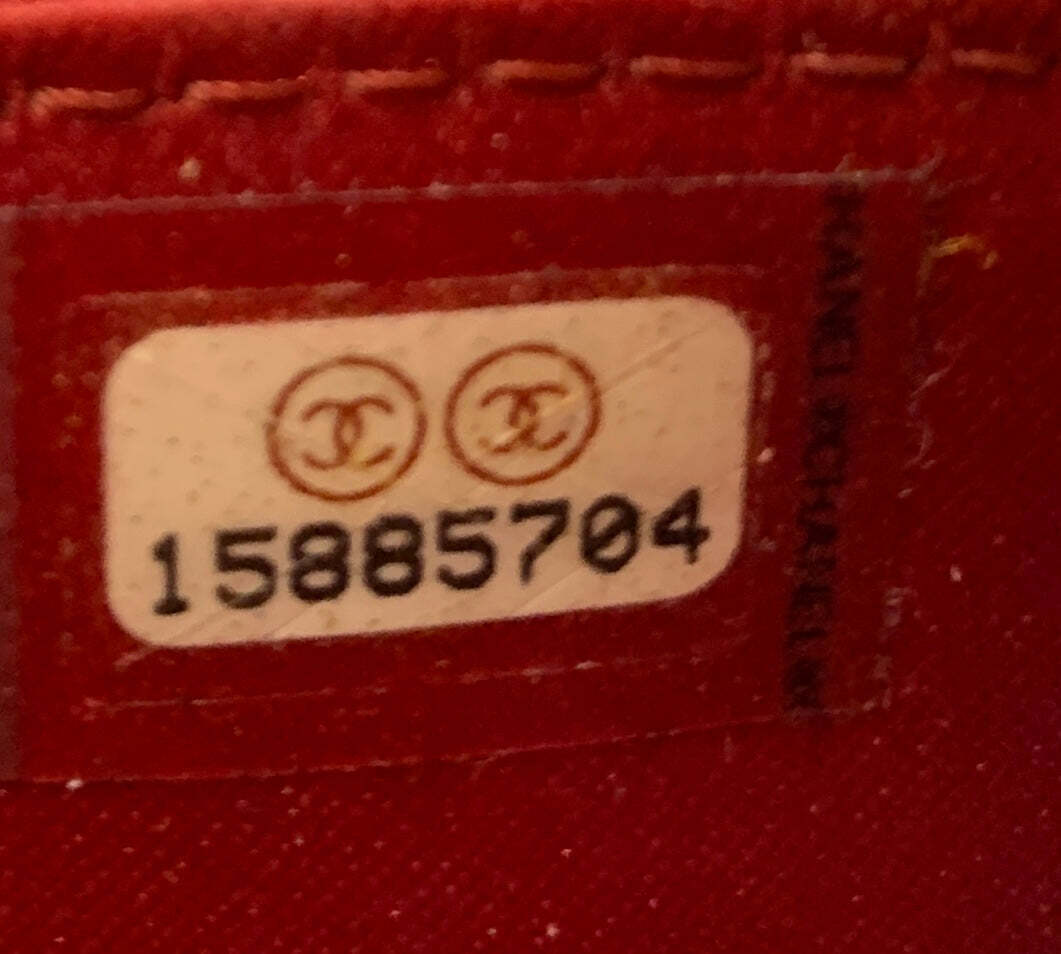 Chanel Wallet on Chain Camellia Lambskin Red