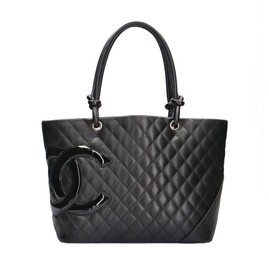 CHANEL Large tote Tote Bag A25167 Calfskin Cambon  d