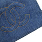 CHANEL 1996-1997 Denim Top Handle Bag