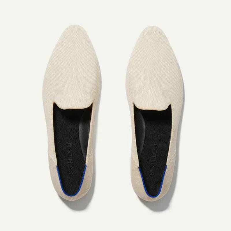 Rothy - Women - The Almond  Loafer - Vanilla Bean