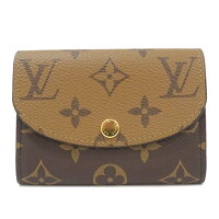 Louis Vuitton Monogram Reverse Portomone Rosary Wallet