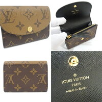 Louis Vuitton Monogram Reverse Portomone Rosary Wallet