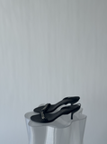 Chanel Slingbacks - Silver Chain (Full Set)