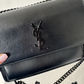 Saint Laurent Sunset leather crossbody bag - full set