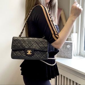 Chanel 24K Gold Classic Flap medium size