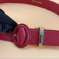 CHRISTIAN DIOR   leather belt POP