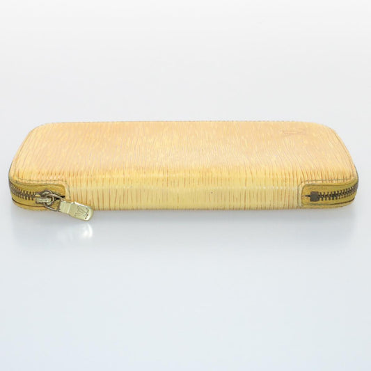 LOUIS VUITTON Epi Agenda Jeode Travel Case Yellow LV Auth am3002s