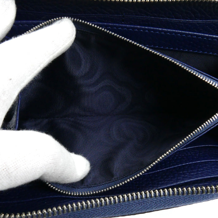 Gucci Round Zip Wallet Calfskin Long Wallet
