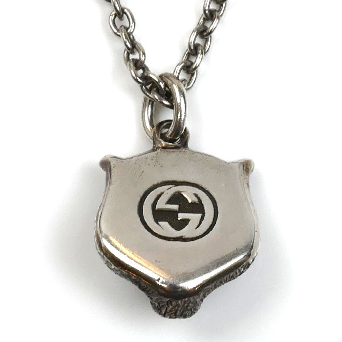 Gucci Tiger Head Silver 925 Necklace