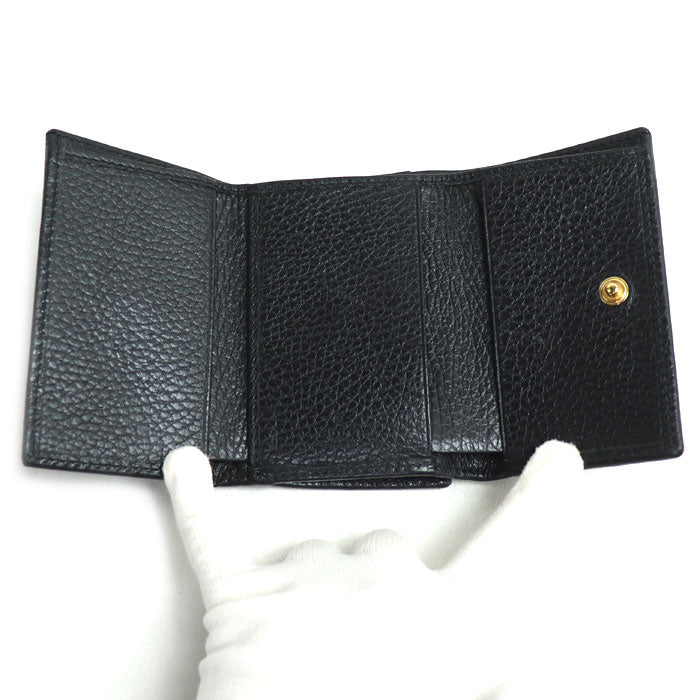 Gucci GG Marmont Leather Trifold Wallet