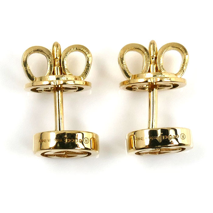Gucci Interlocking G Au750 Earrings