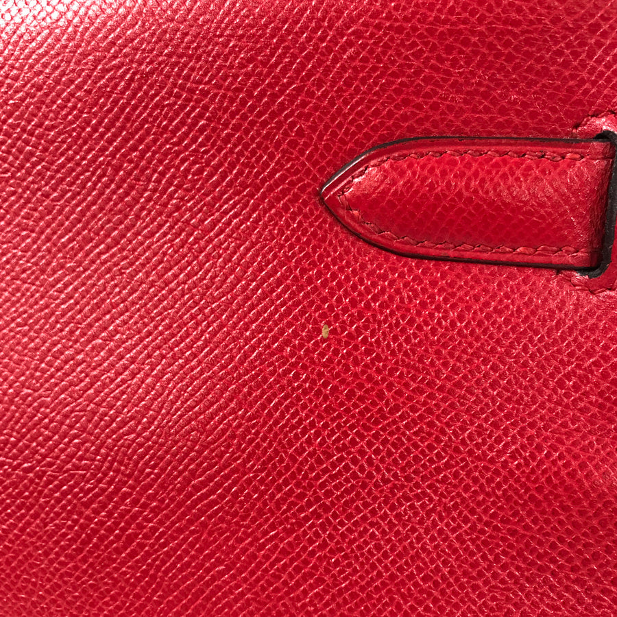 HERMES Inside stitching ?S stamp Made in 1989 Handbag