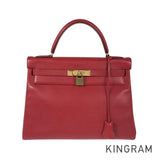 HERMES Inside stitching ?S stamp Made in 1989 Handbag