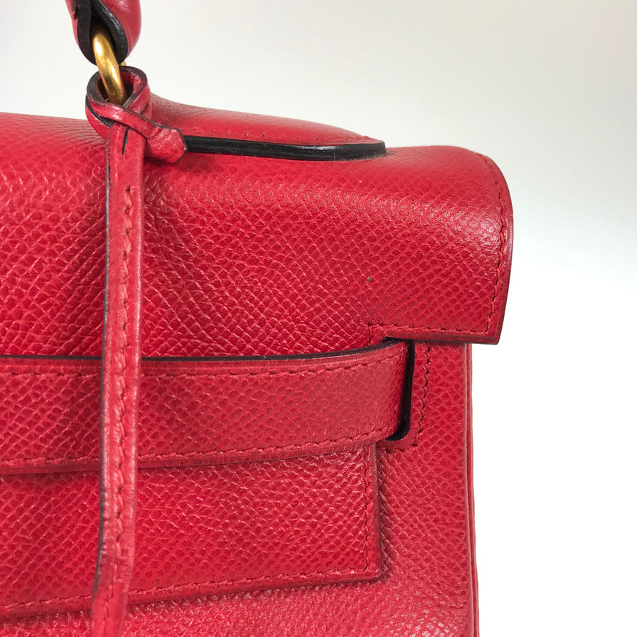 HERMES Inside stitching ?S stamp Made in 1989 Handbag