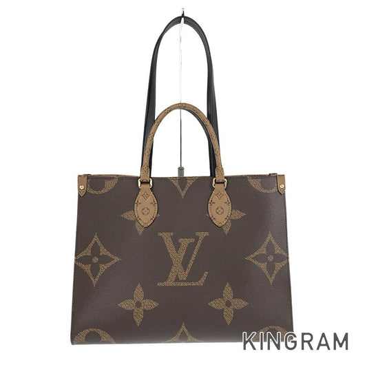LOUIS VUITTON Monogram Giant Monogram Reverse Giant On The Go MM M45321 Tote bag