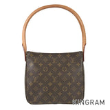 LOUIS VUITTON Monogram Looping MM M51146 Shoulder bag