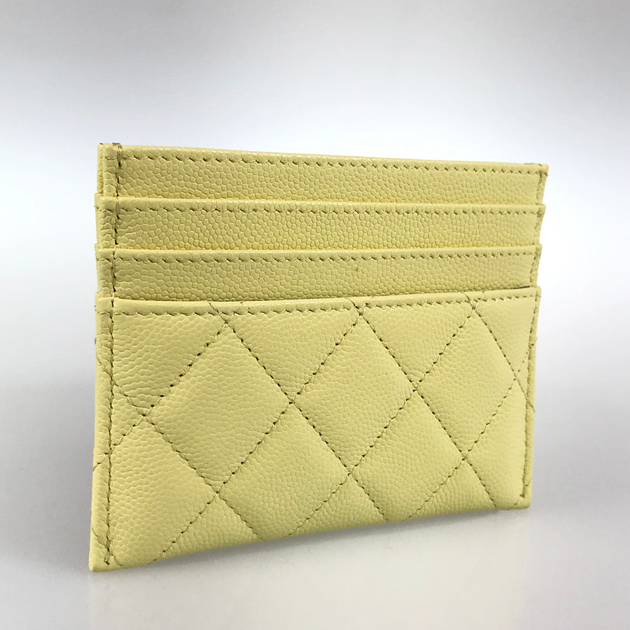 CHANEL Matelasse Card case