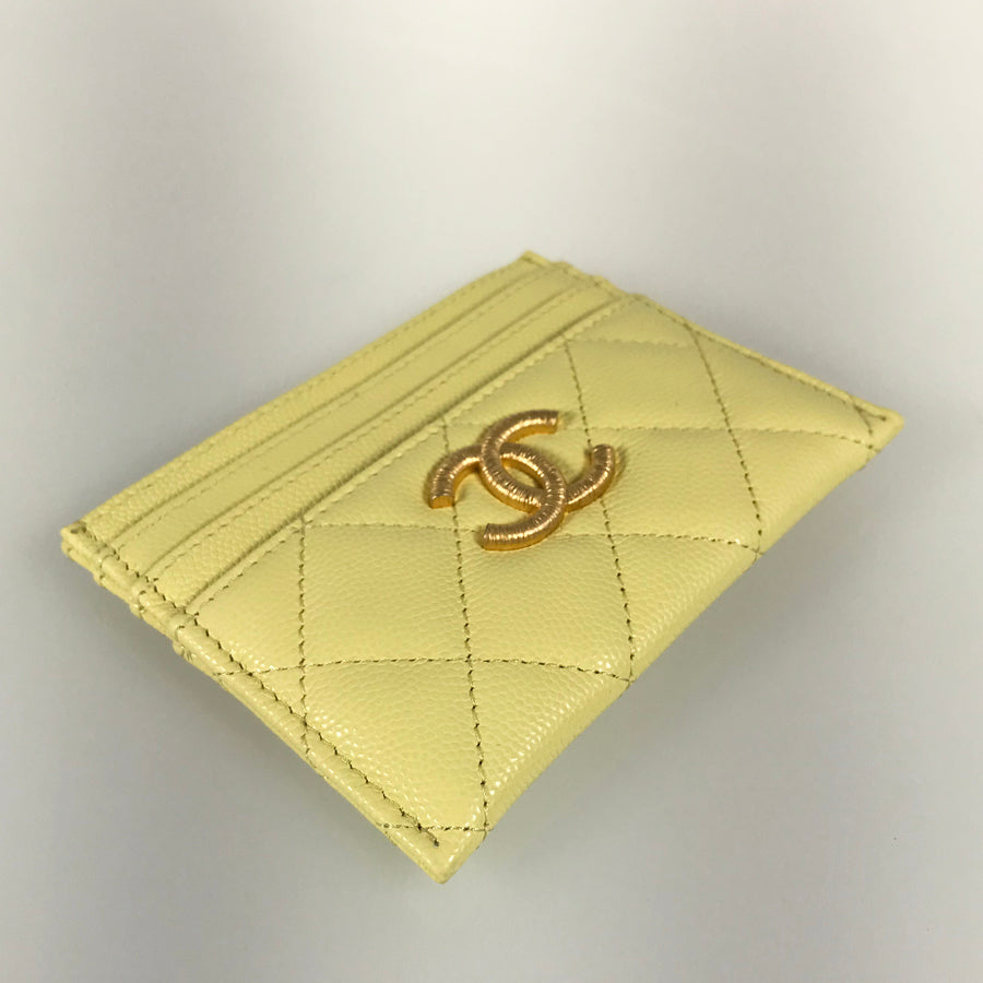 CHANEL Matelasse Card case
