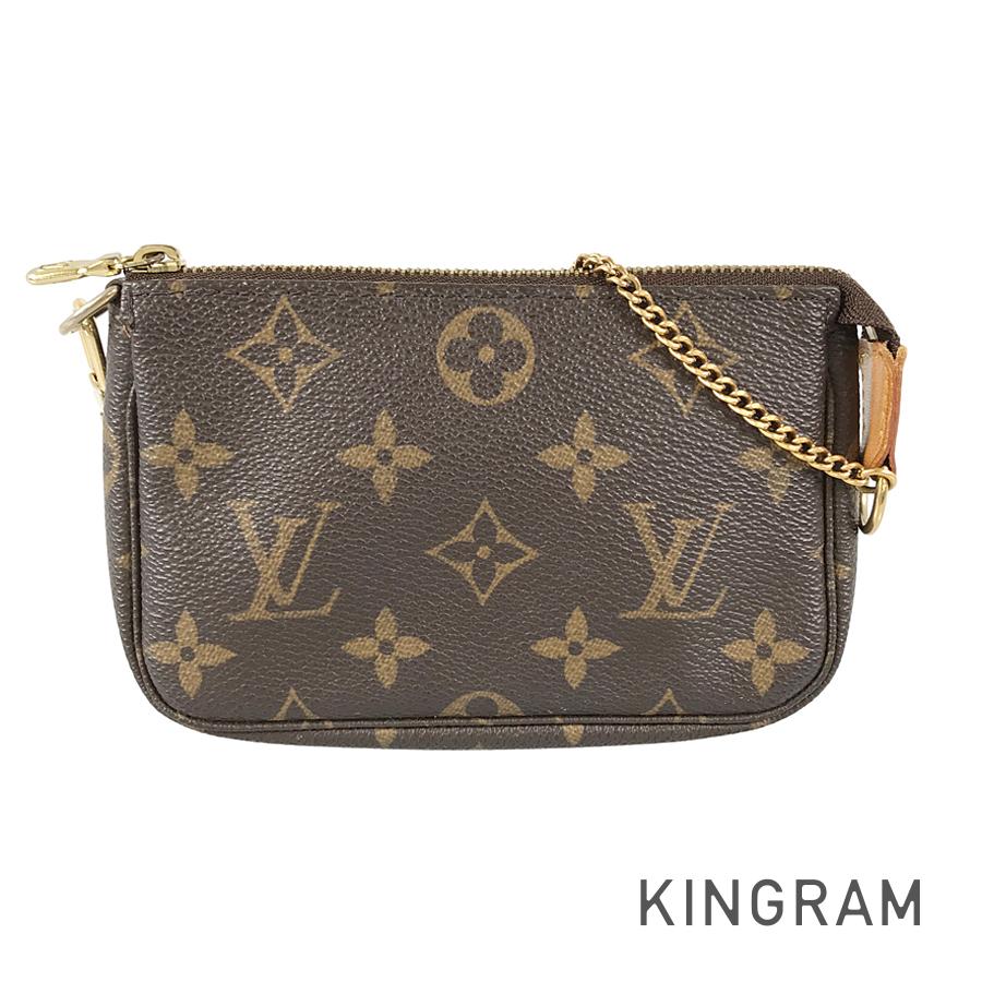 LOUIS VUITTON Monogram Mini Pochette Accessoires M58009 Pouch