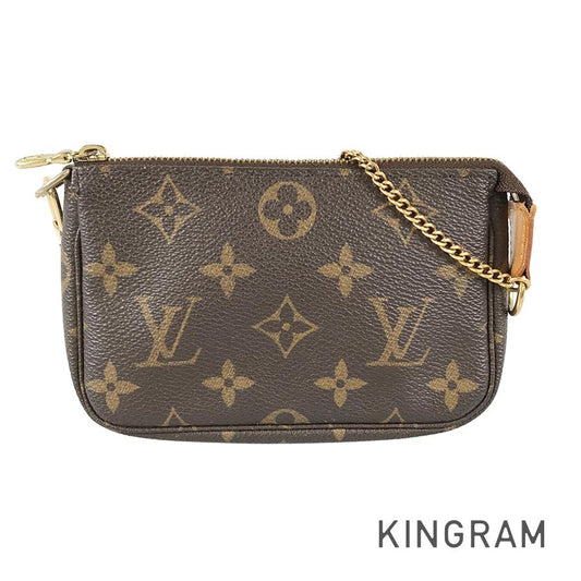LOUIS VUITTON Monogram Mini Pochette Accessoires M58009 Pouch