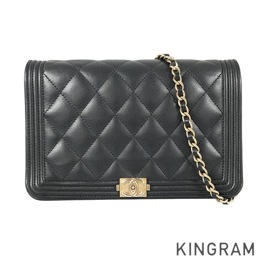 CHANEL Boy Chanel Wallet bag