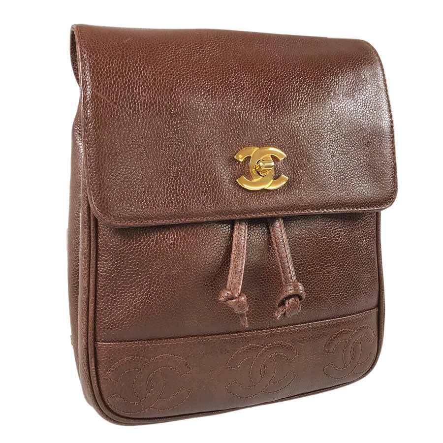 CHANEL Triple Coco Mark Backpack