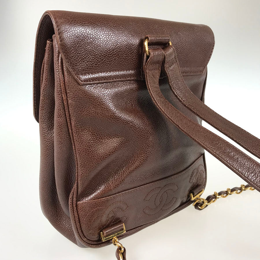 CHANEL Triple Coco Mark Backpack
