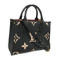 LOUIS VUITTON Monogram Empreinte Bicolor On The Go PM M45659 Hand bag