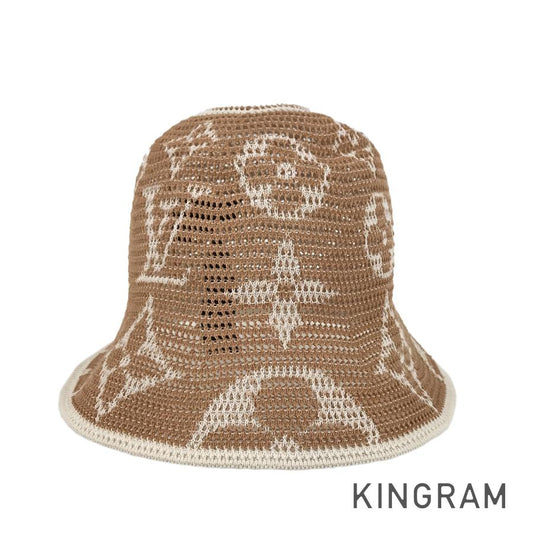 LOUIS VUITTON Monogram Bucket Hat Summer Breath M7612M Women's Hat