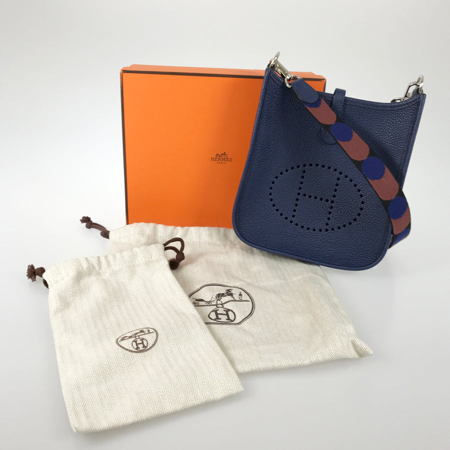 HERMES Evelyne TPM sangre flipper ball Shoulder bag