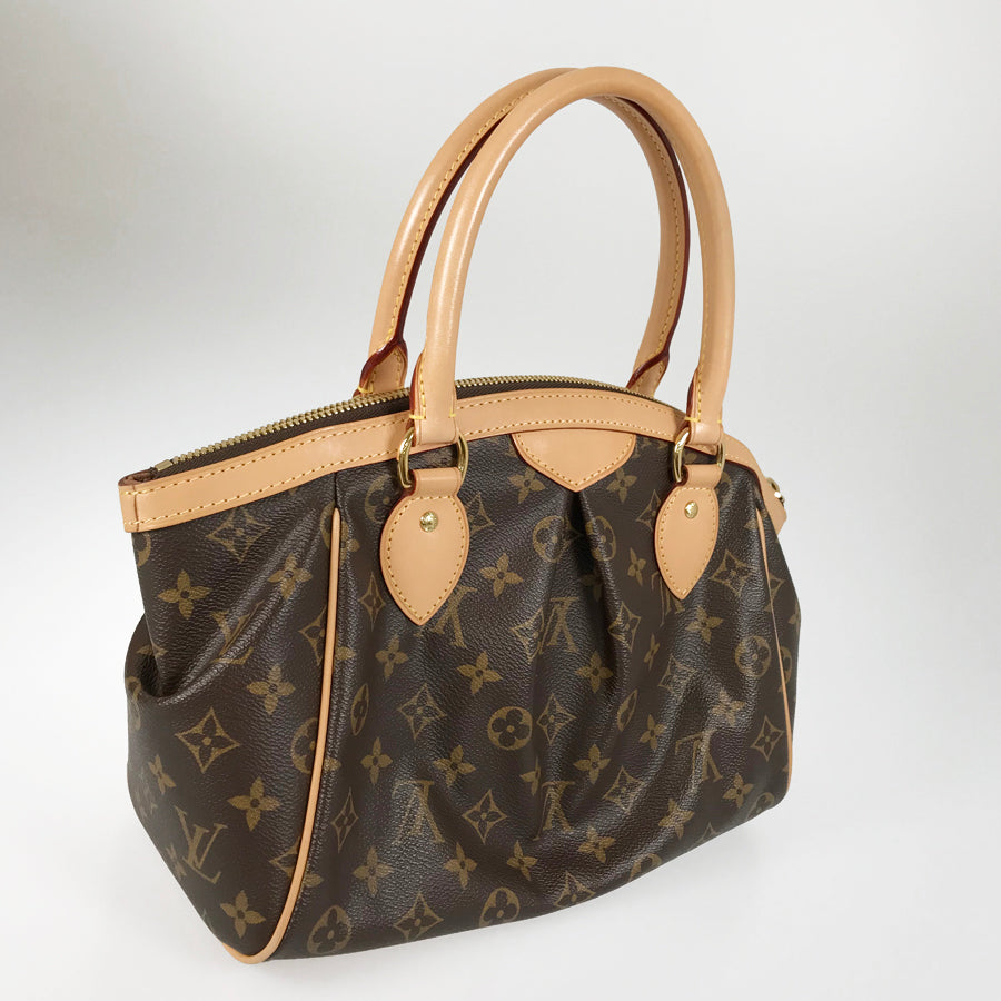 LOUIS VUITTON Monogram Tivoli PM M40143 Hand bag