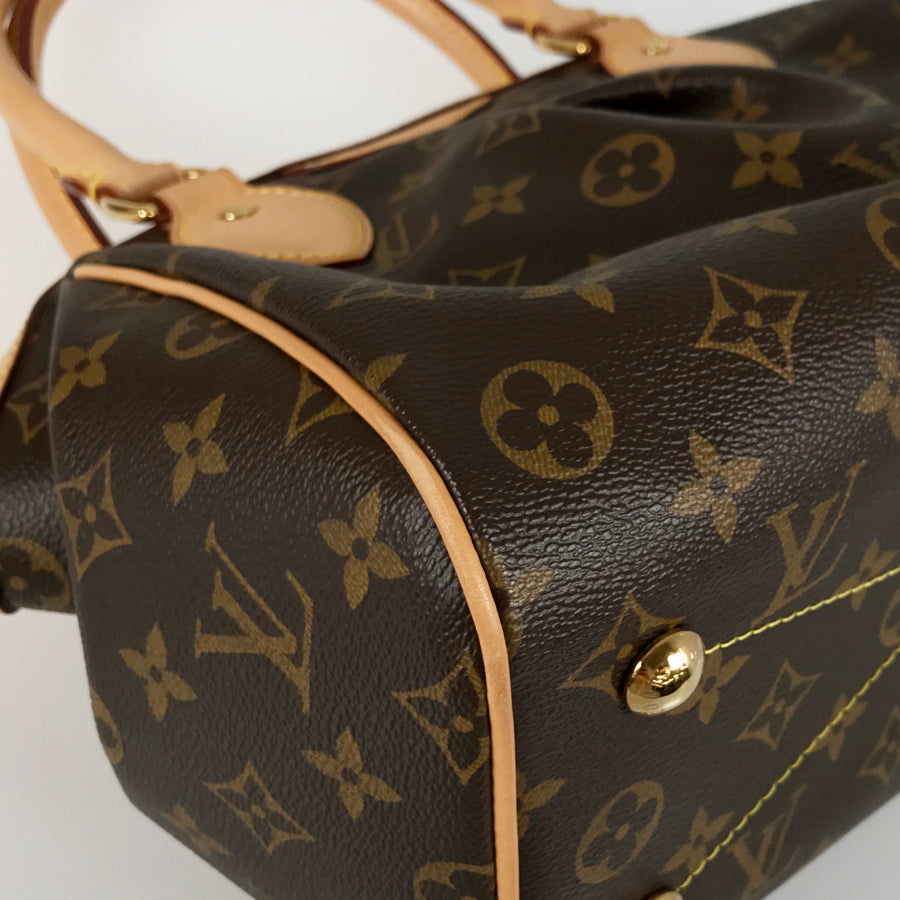 LOUIS VUITTON Monogram Tivoli PM M40143 Hand bag