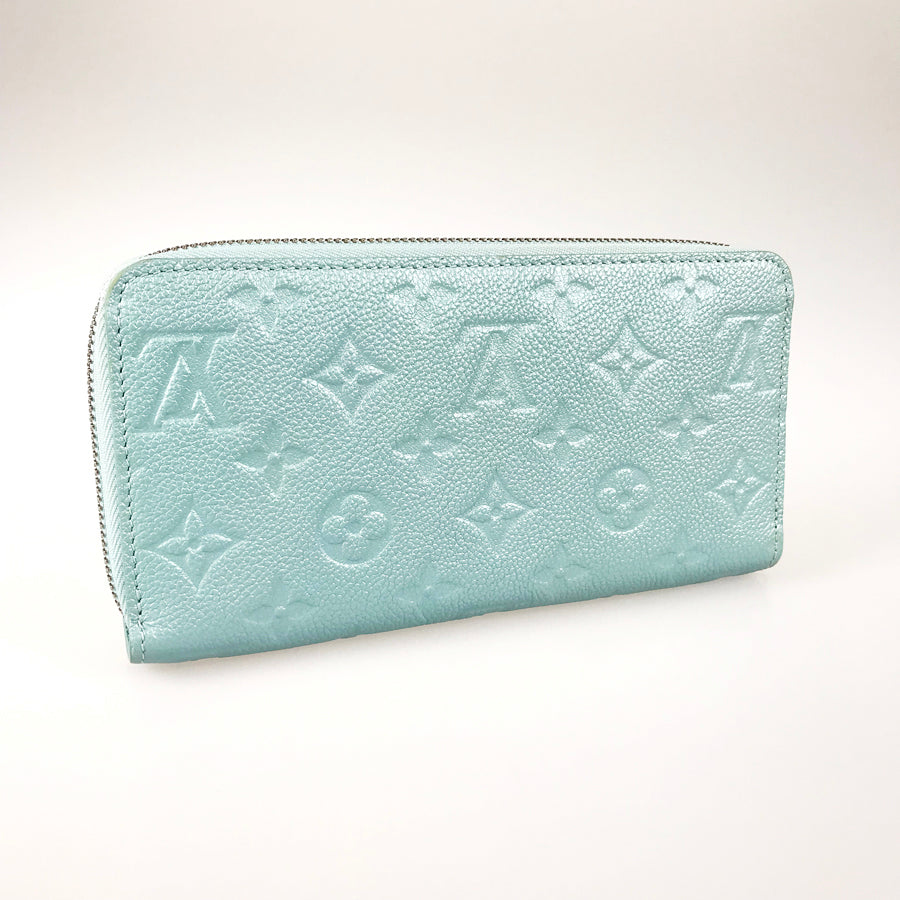 LOUIS VUITTON Monogram Empreinte Zippy Wallet M12680 Long wallet Round zipper