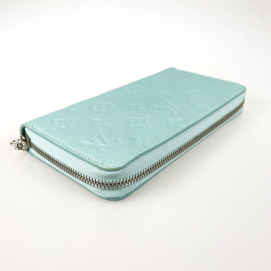 LOUIS VUITTON Monogram Empreinte Zippy Wallet M12680 Long wallet Round zipper