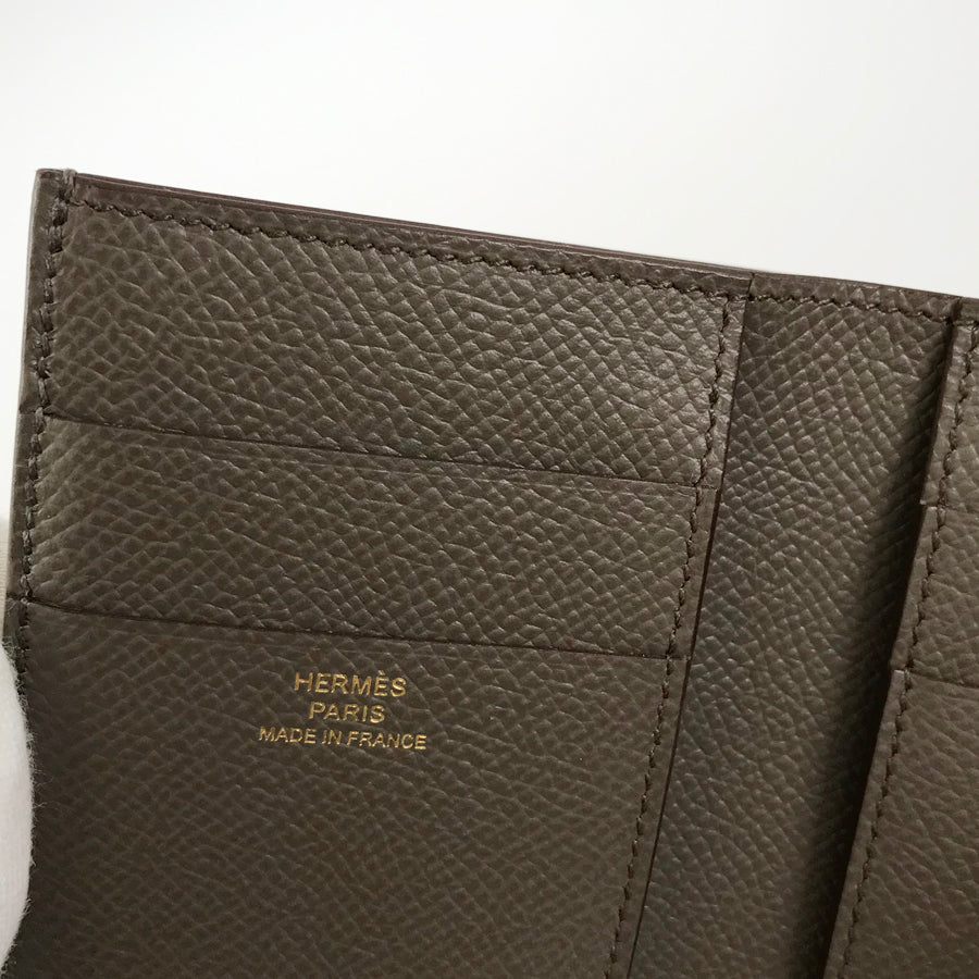 HERMES Bearn Combination Trifold wallet