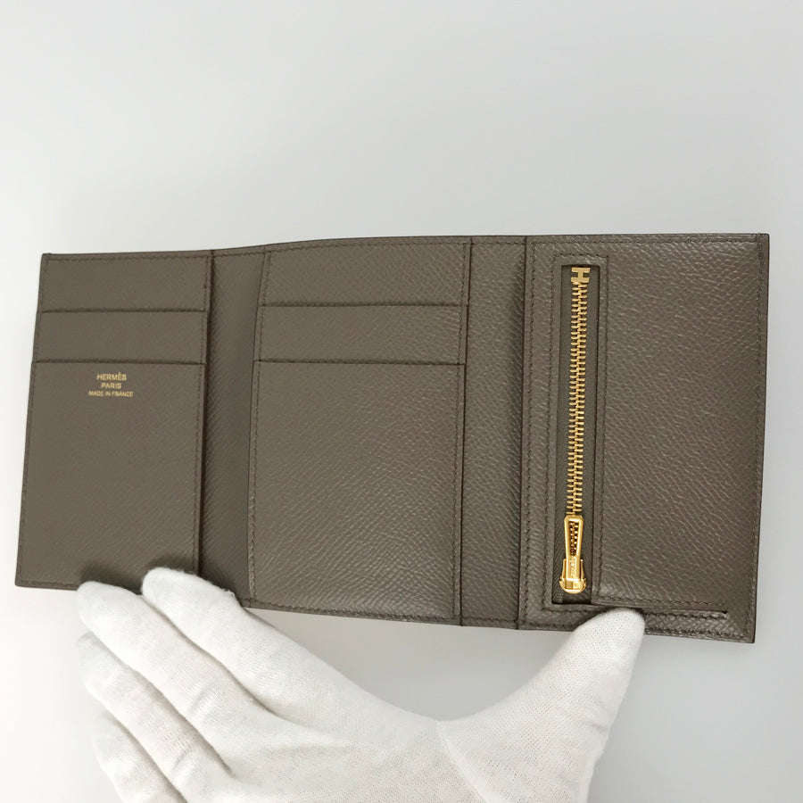 HERMES Bearn Combination Trifold wallet