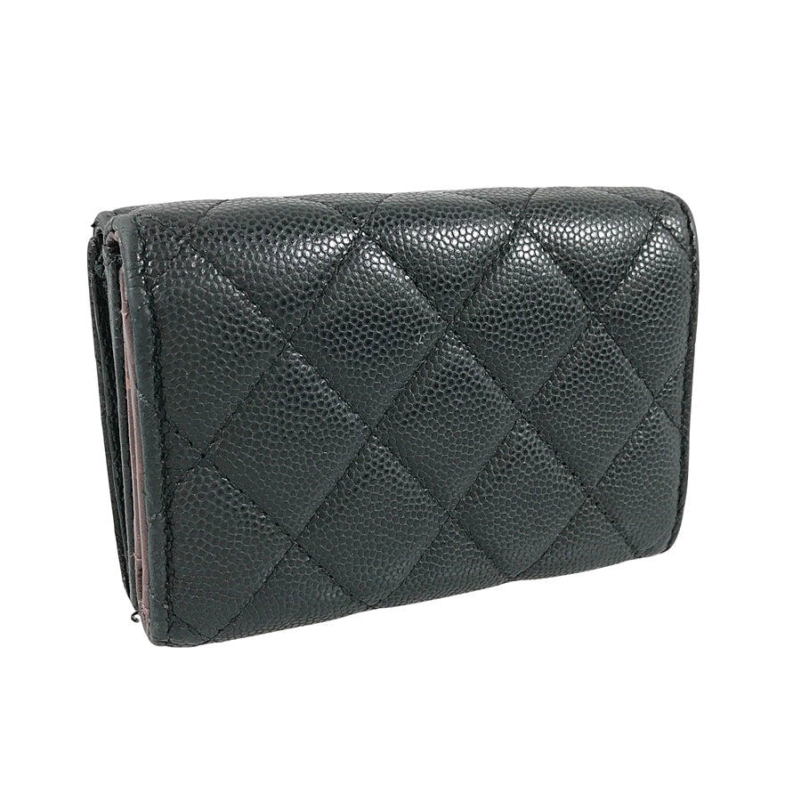 CHANEL Matelasse Trifold wallet