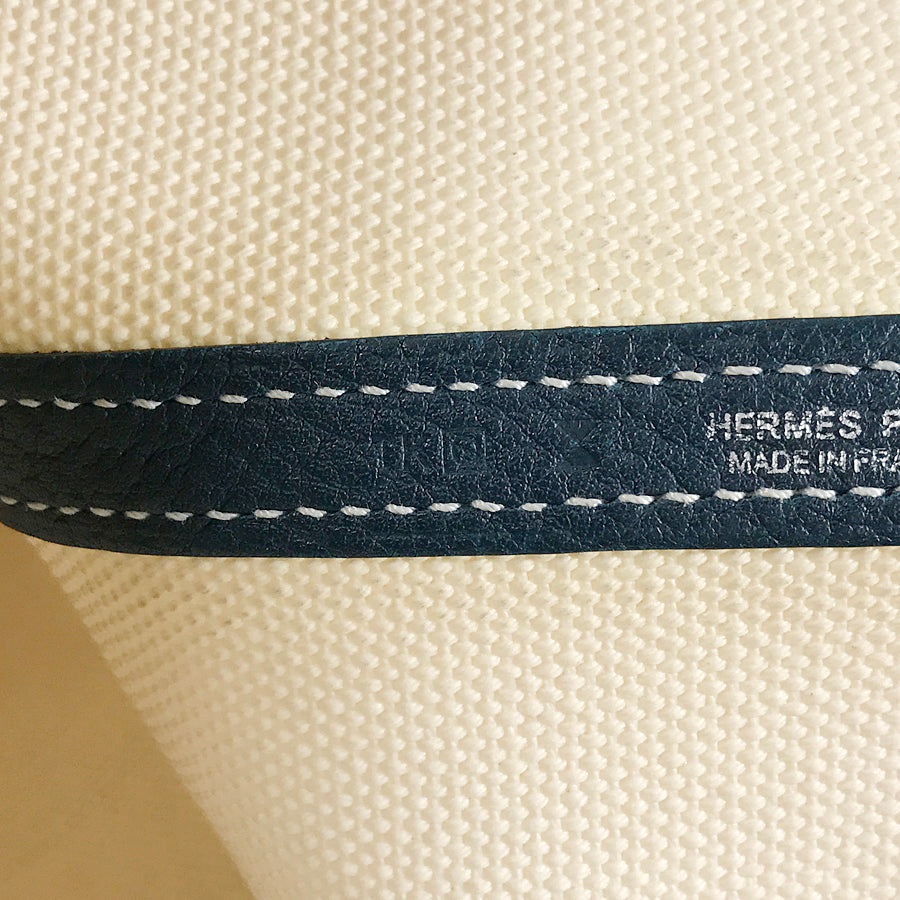 HERMES Garden Party PM regatta Tote bag