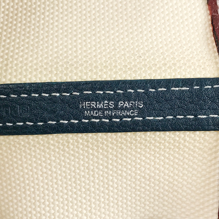 HERMES Garden Party PM regatta Tote bag
