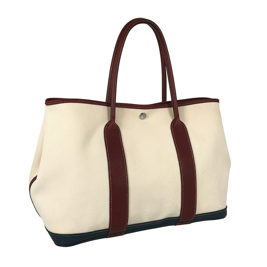 HERMES Garden Party PM regatta Tote bag