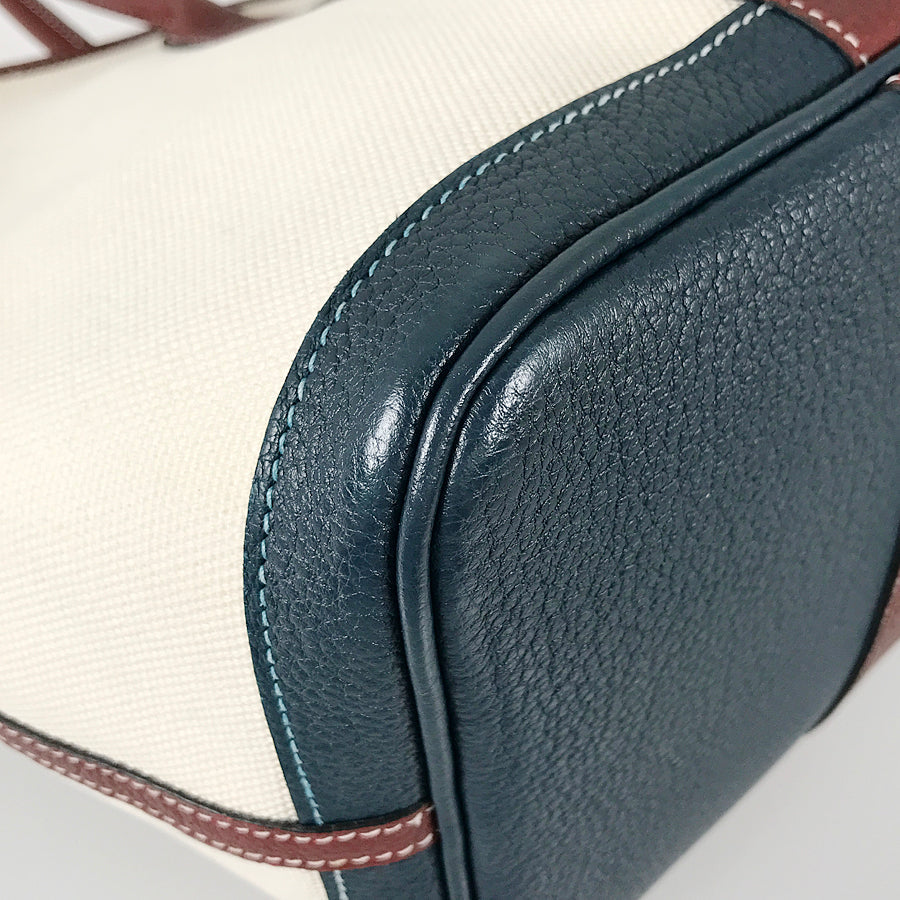 HERMES Garden Party PM regatta Tote bag