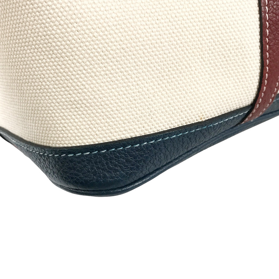 HERMES Garden Party PM regatta Tote bag